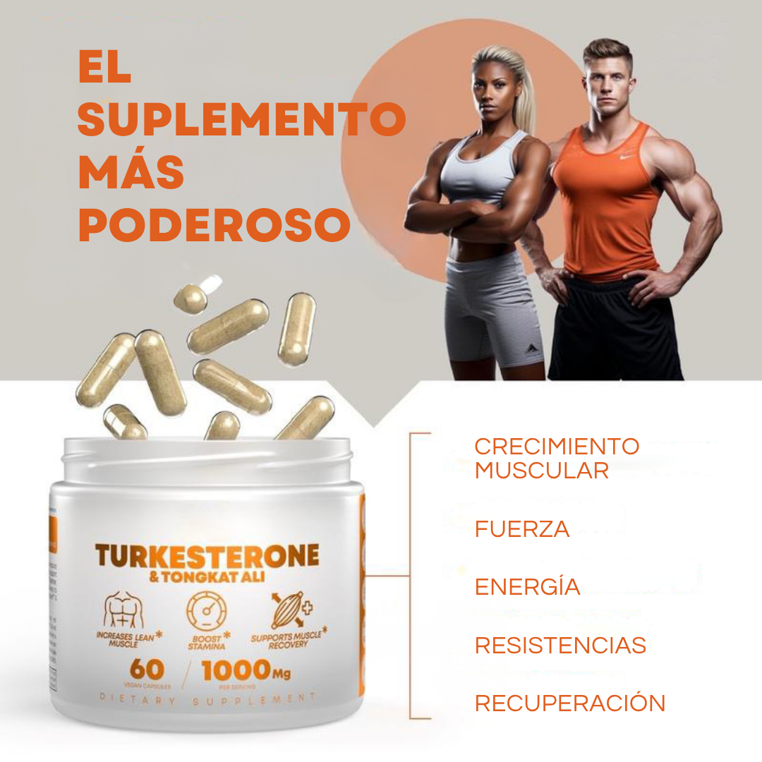 Miniatura 3 de TURKESTERONE & TONGKAT ALI